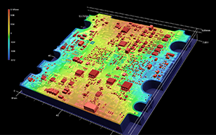 快速準確地測量和分析變形印刷電路板的3D形狀的方法